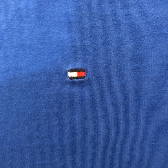 *SOLD* Tommy Hilfiger Blue Crop Top - Picture 5 of 7